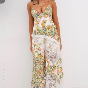 For love and lemons Rosalyn Maxi Dress
